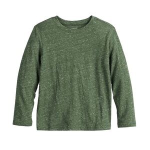 NWT Boys Jumping Beans Long Sleeve Tee - Army Green